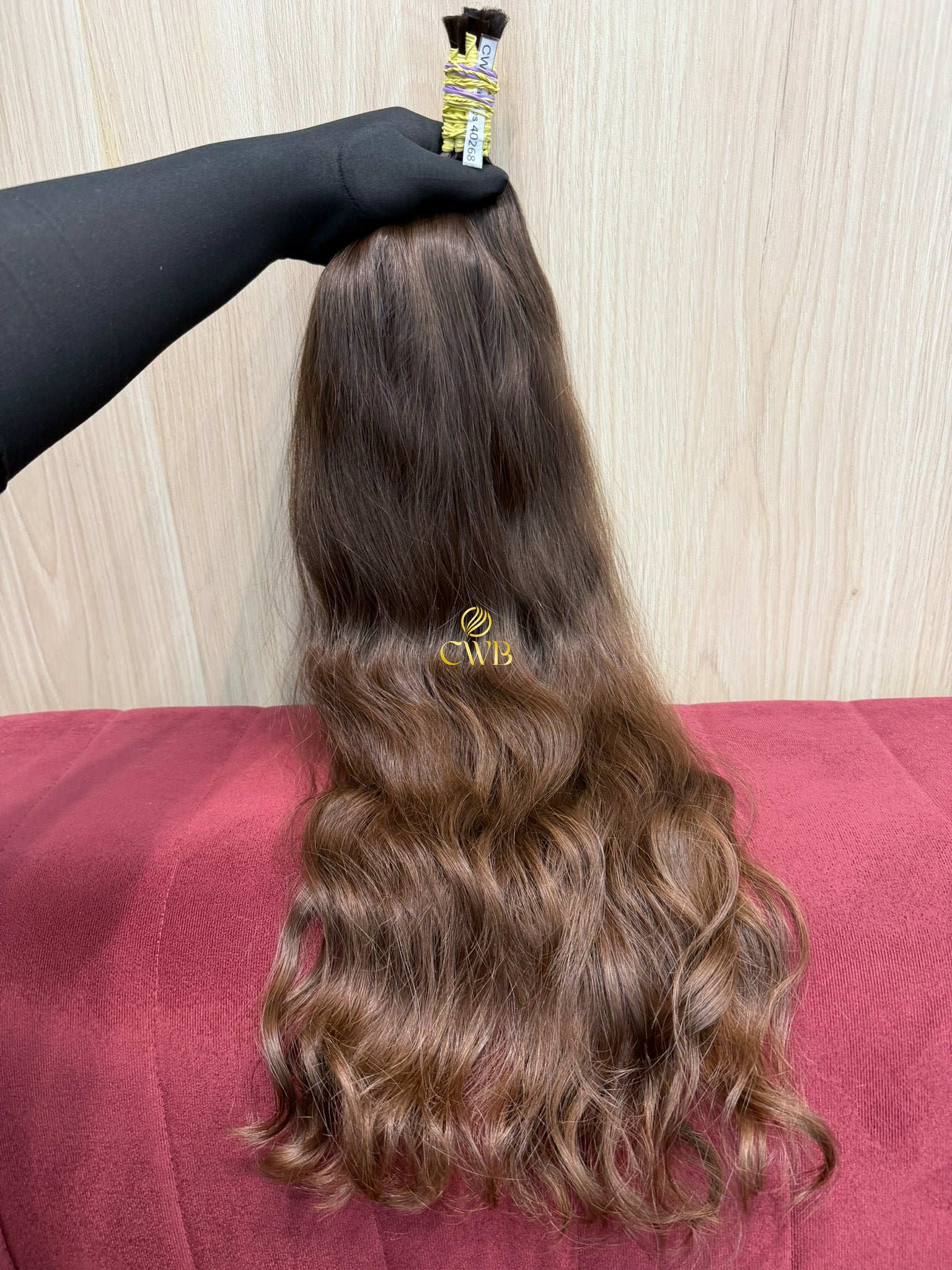 Cabelo Loiro Natural Escuro 70cm 148g Brasileiro do Sul