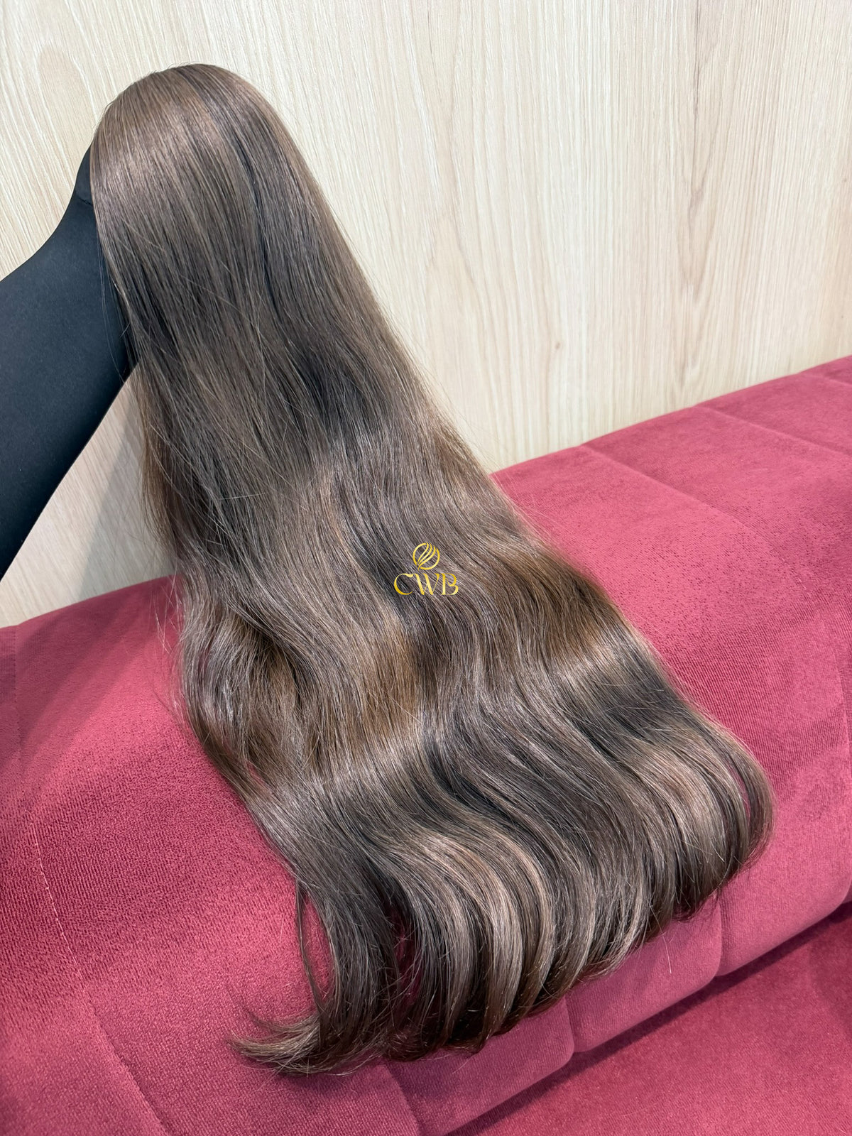 Cabelo Loiro Natural Escuro 61cm 162g Brasileiro do Sul