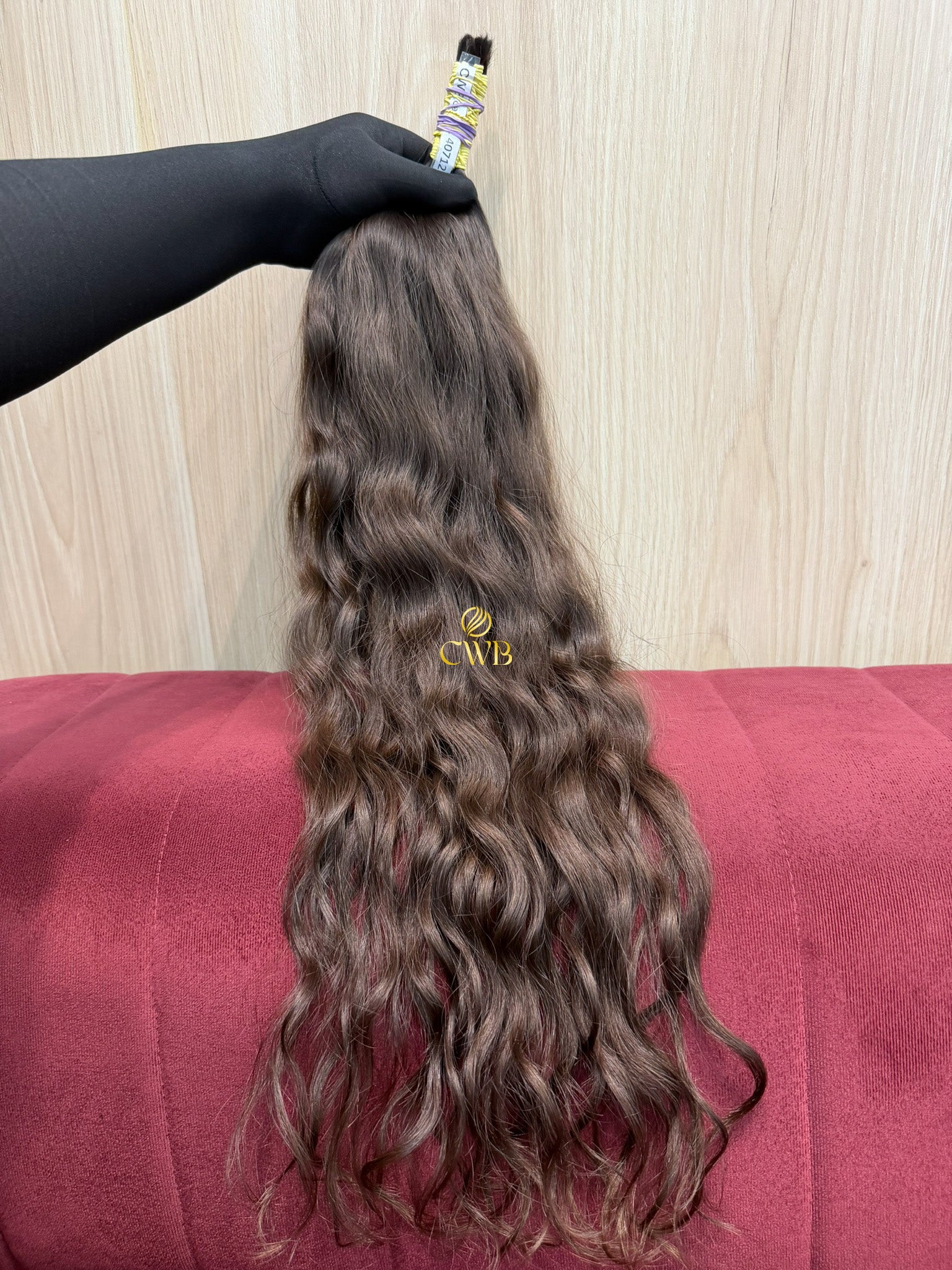 Cabelo Loiro Natural Escuro 65cm 82g Brasileiro do Sul