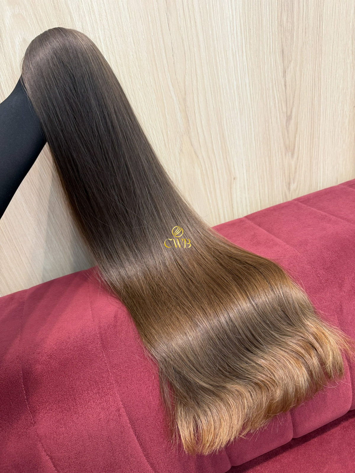 Cabelo Loiro Natural Escuro 69cm 227g Brasileiro do Sul