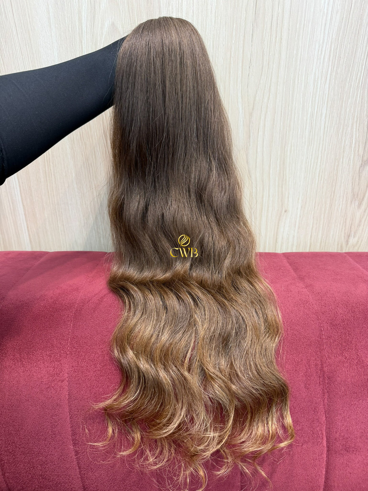 Cabelo Loiro Natural Médio 67cm 124g Brasileiro do Sul