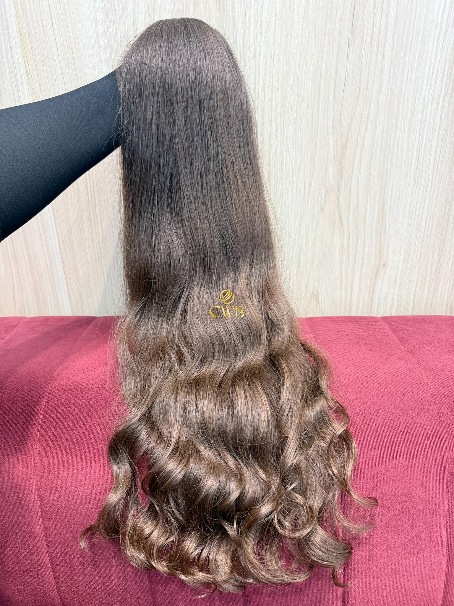 Cabelo Loiro Natural Escuro 71cm 195g Brasileiro do Sul