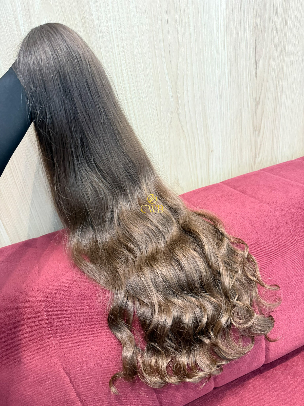 Cabelo Loiro Natural Escuro 71cm 195g Brasileiro do Sul