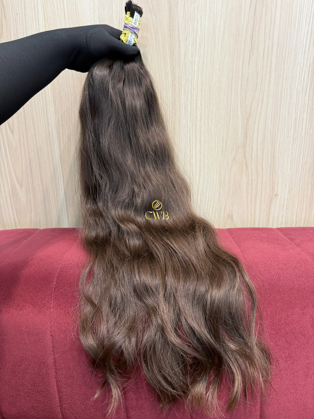 Cabelo Loiro Natural Escuro 75cm 153g Brasileiro do Sul