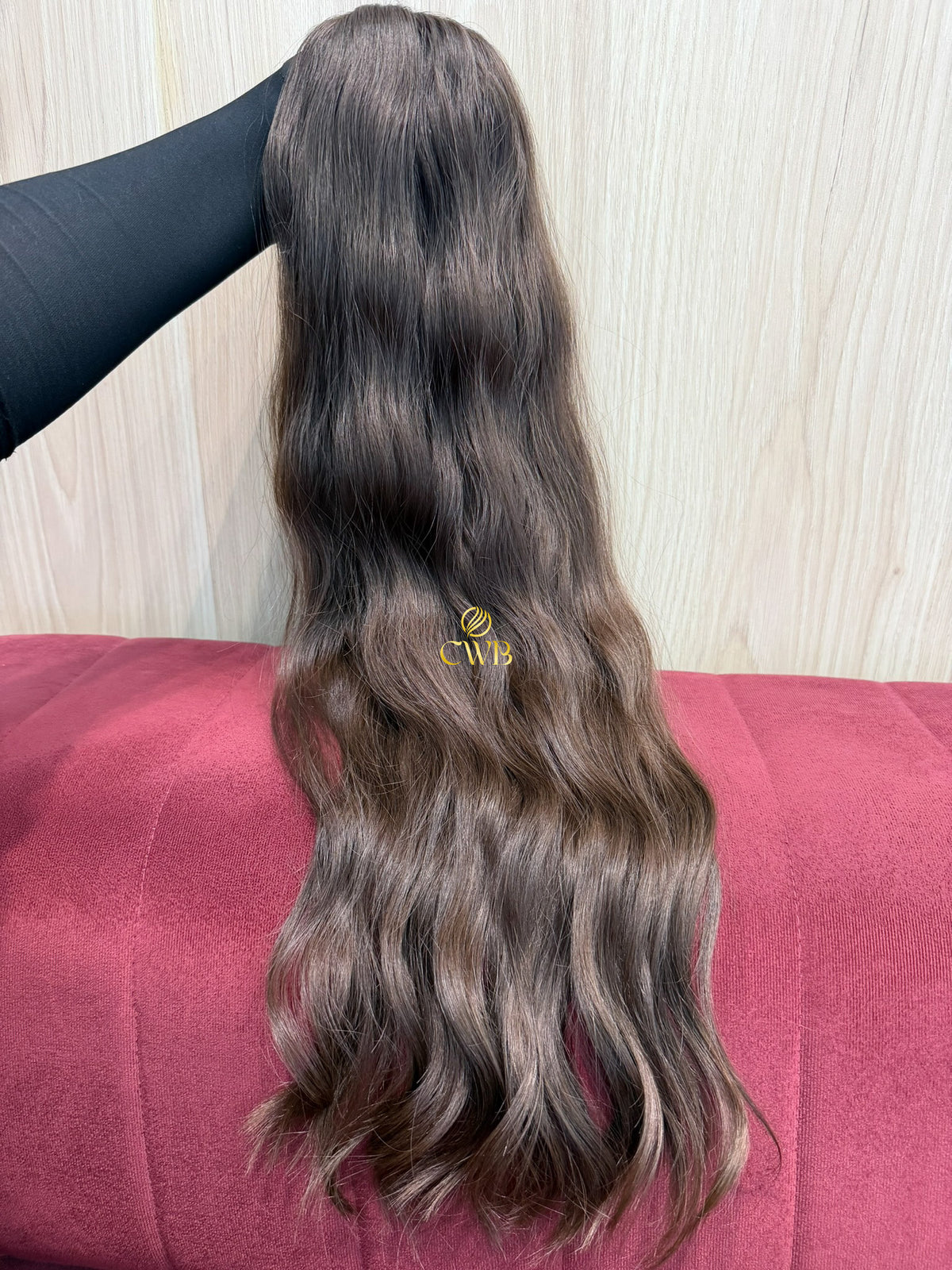 Cabelo Loiro Natural Escuro 75cm 153g Brasileiro do Sul