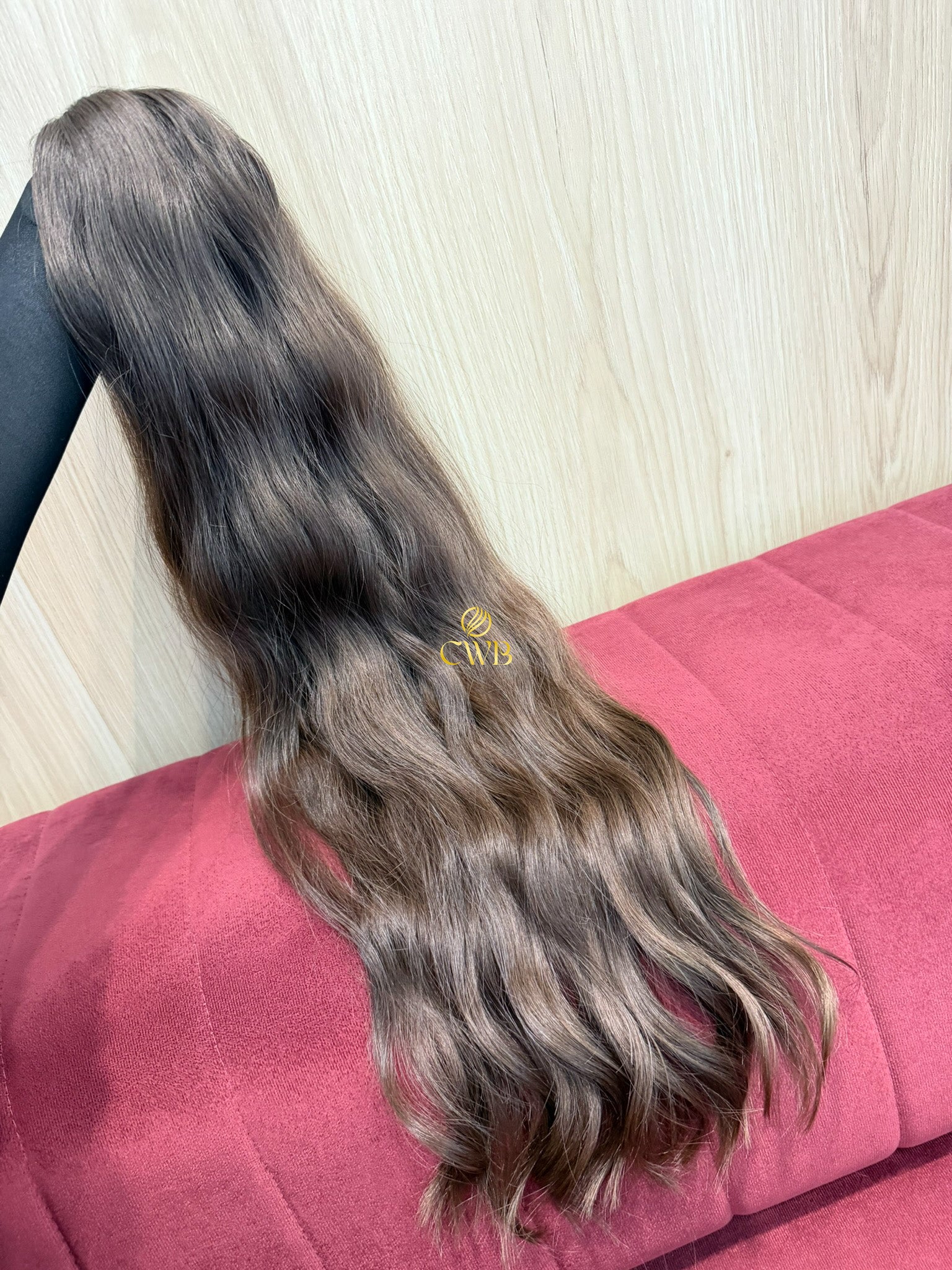 Cabelo Loiro Natural Escuro 75cm 153g Brasileiro do Sul