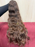 Cabelo Loiro Natural Escuro 61cm 94g Brasileiro do Sul