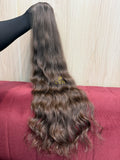 Cabelo Loiro Natural Escuro 72cm 100g Brasileiro do Sul
