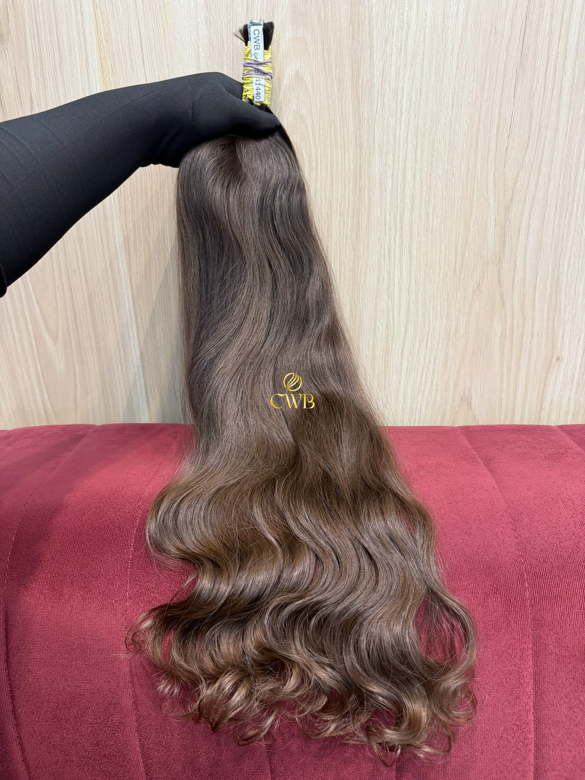Cabelo Loiro Natural Escuro 65cm 140g Brasileiro do Sul