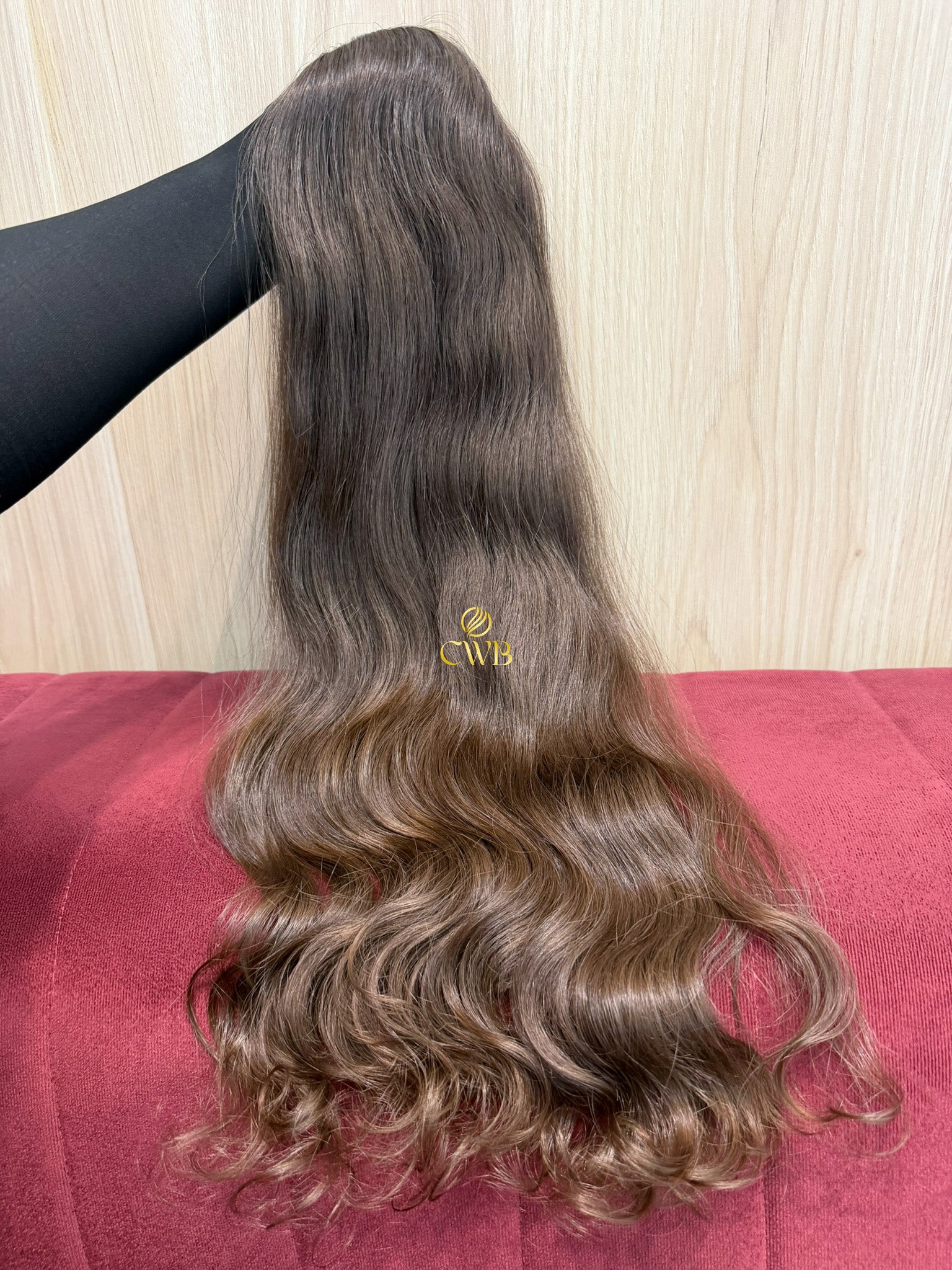Cabelo Loiro Natural Escuro 65cm 140g Brasileiro do Sul