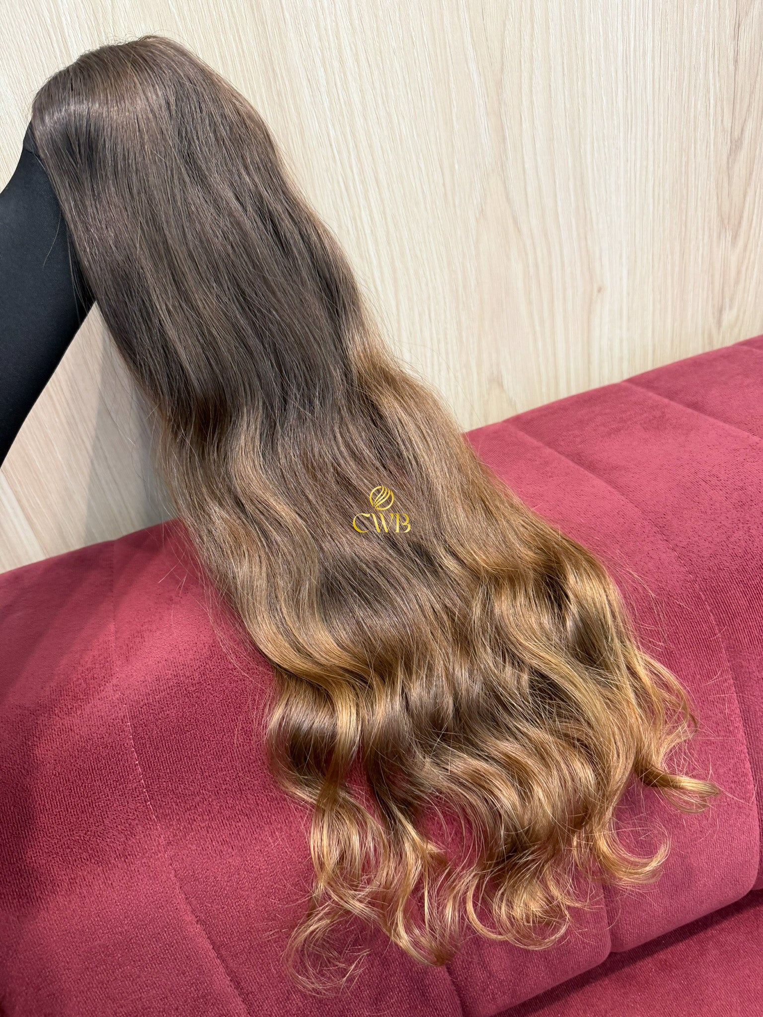 Cabelo Loiro Natural Médio 60cm 78g Brasileiro do Sul