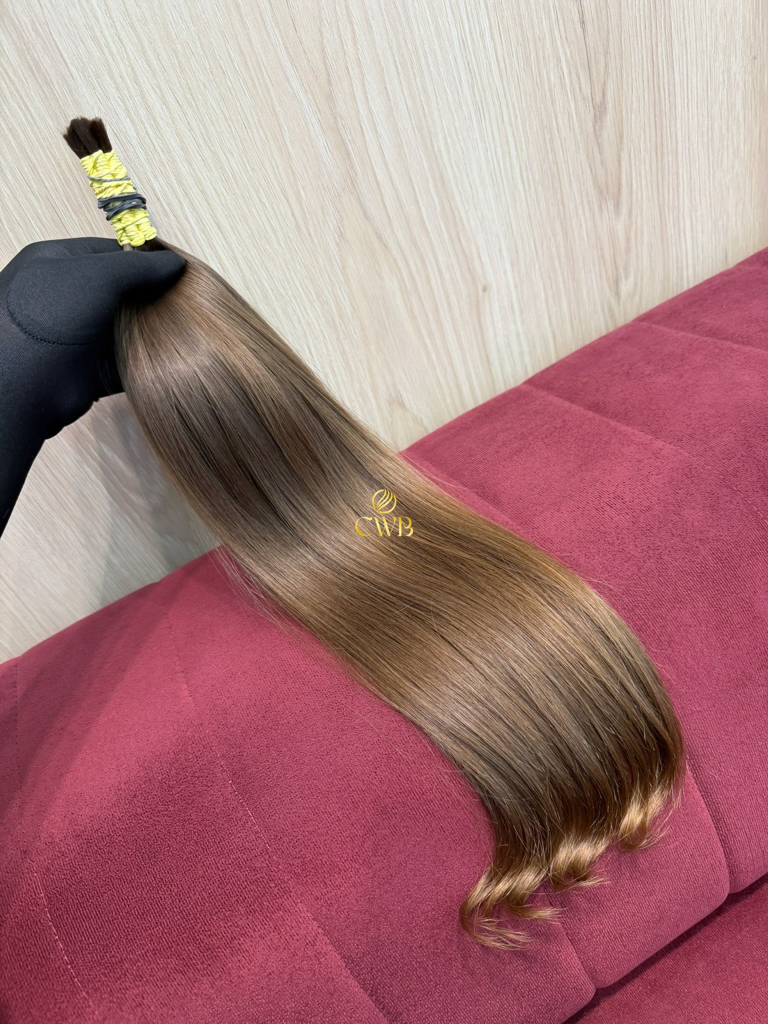 Cabelo Loiro Natural Médio 51cm 56g Brasileiro do Sul