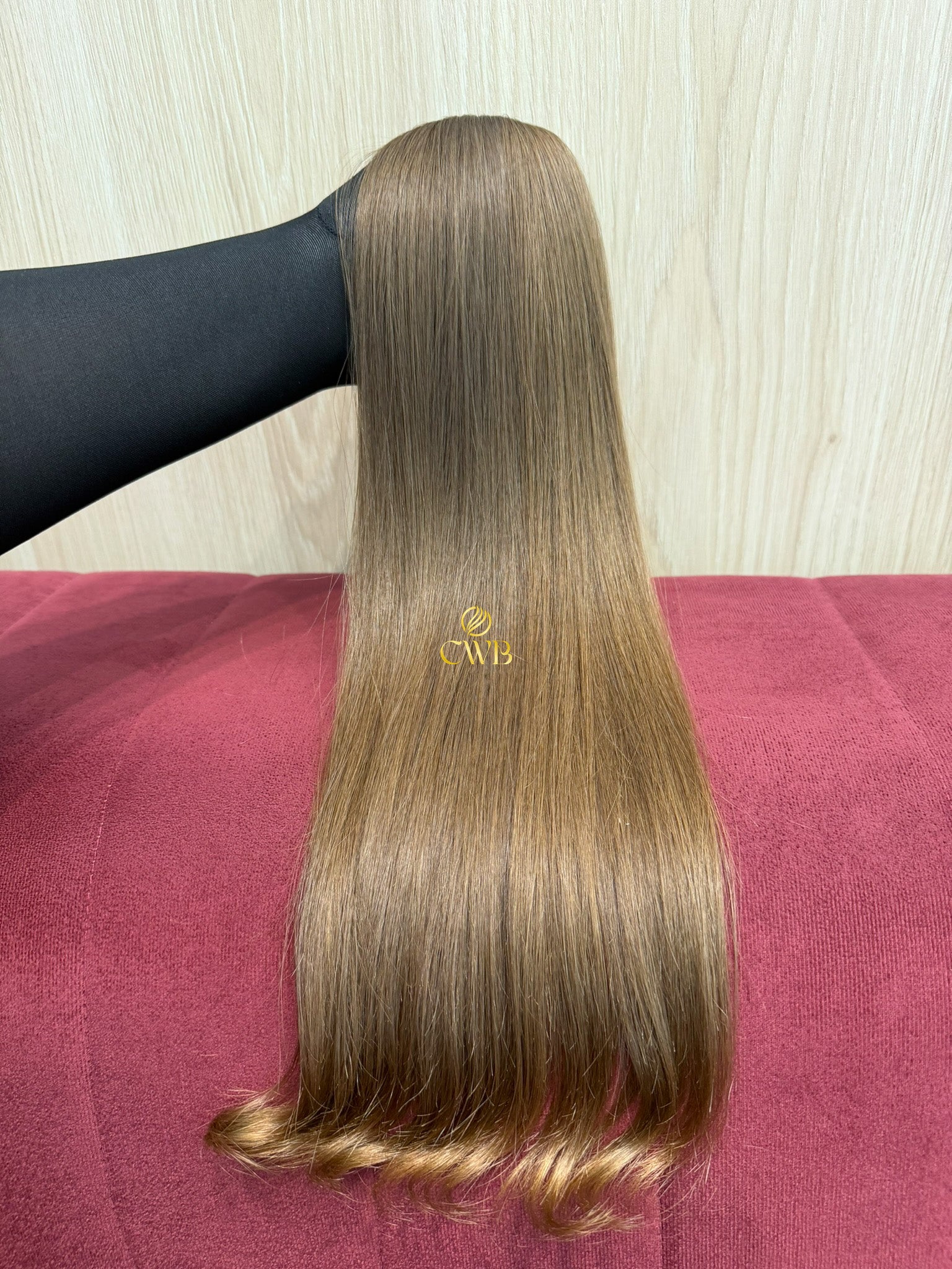 Cabelo Loiro Natural Médio 51cm 56g Brasileiro do Sul