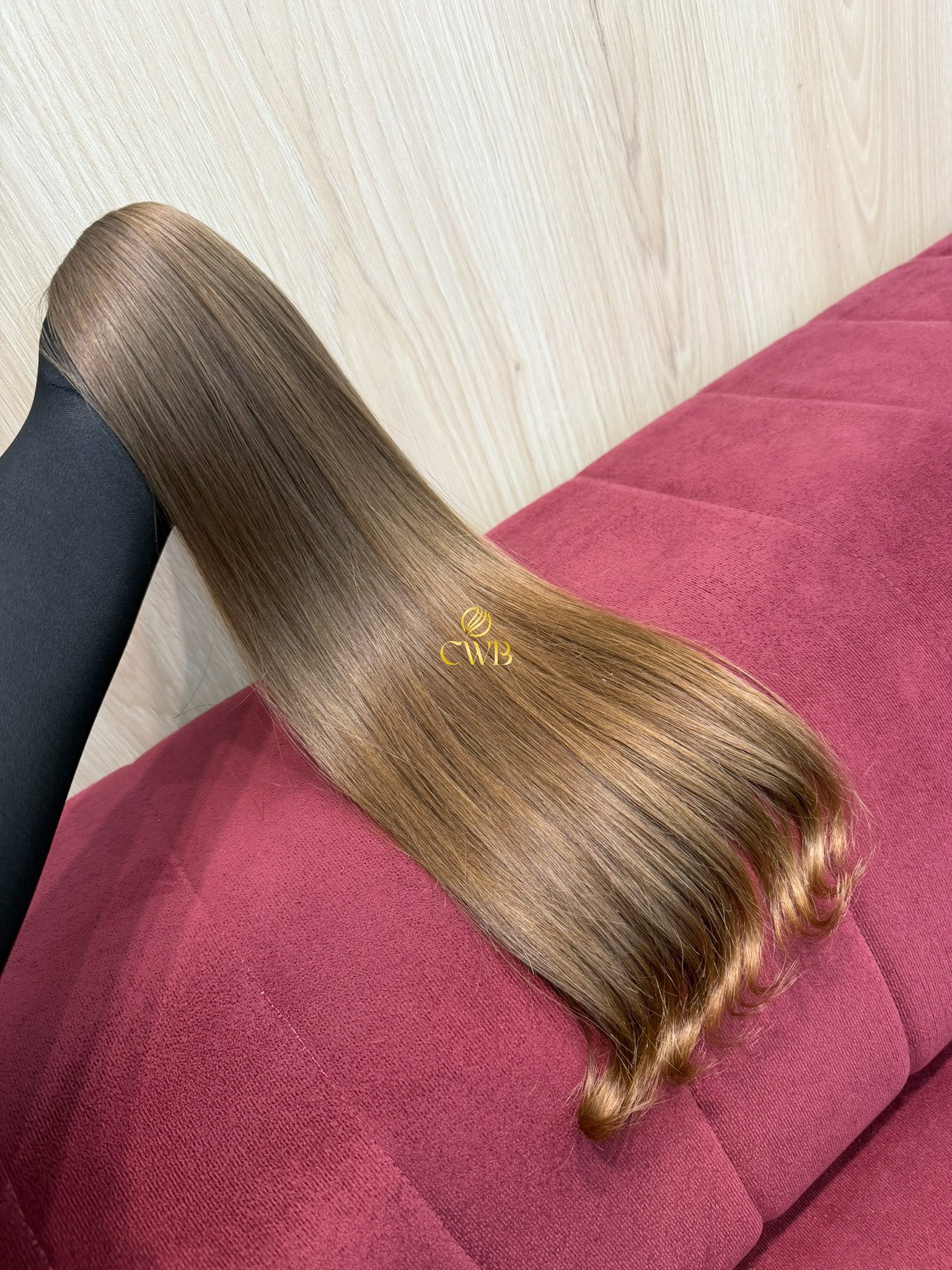Cabelo Loiro Natural Médio 51cm 56g Brasileiro do Sul