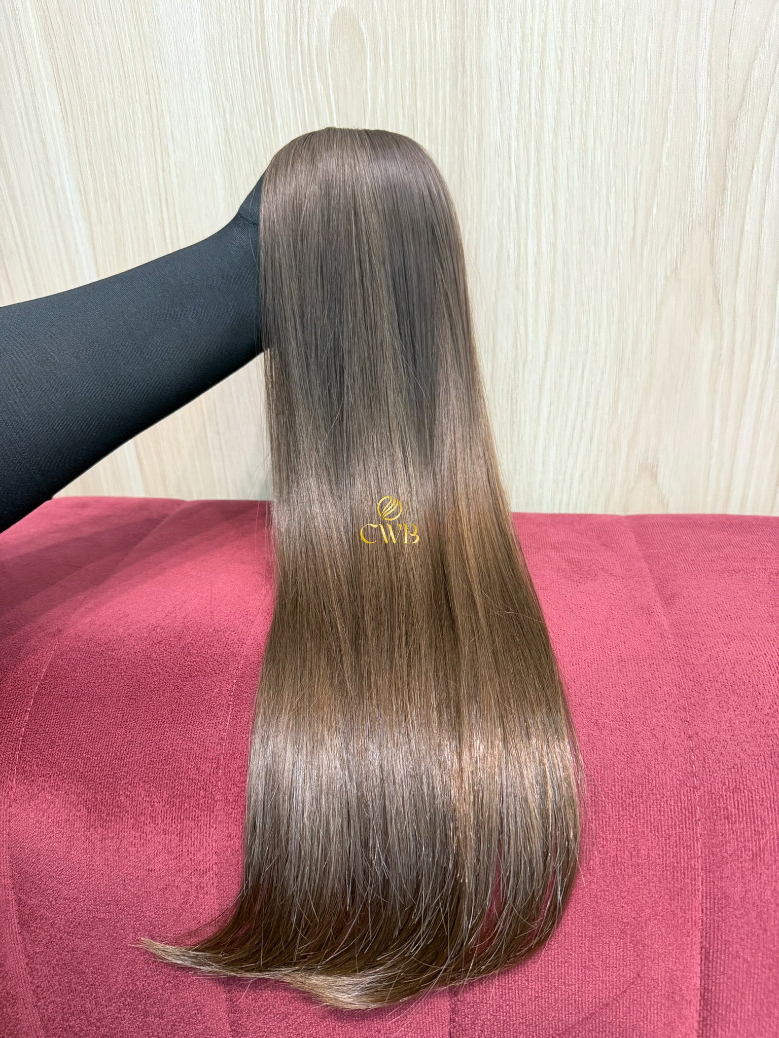 Cabelo Loiro Natural Escuro 56cm 87g Brasileiro do Sul