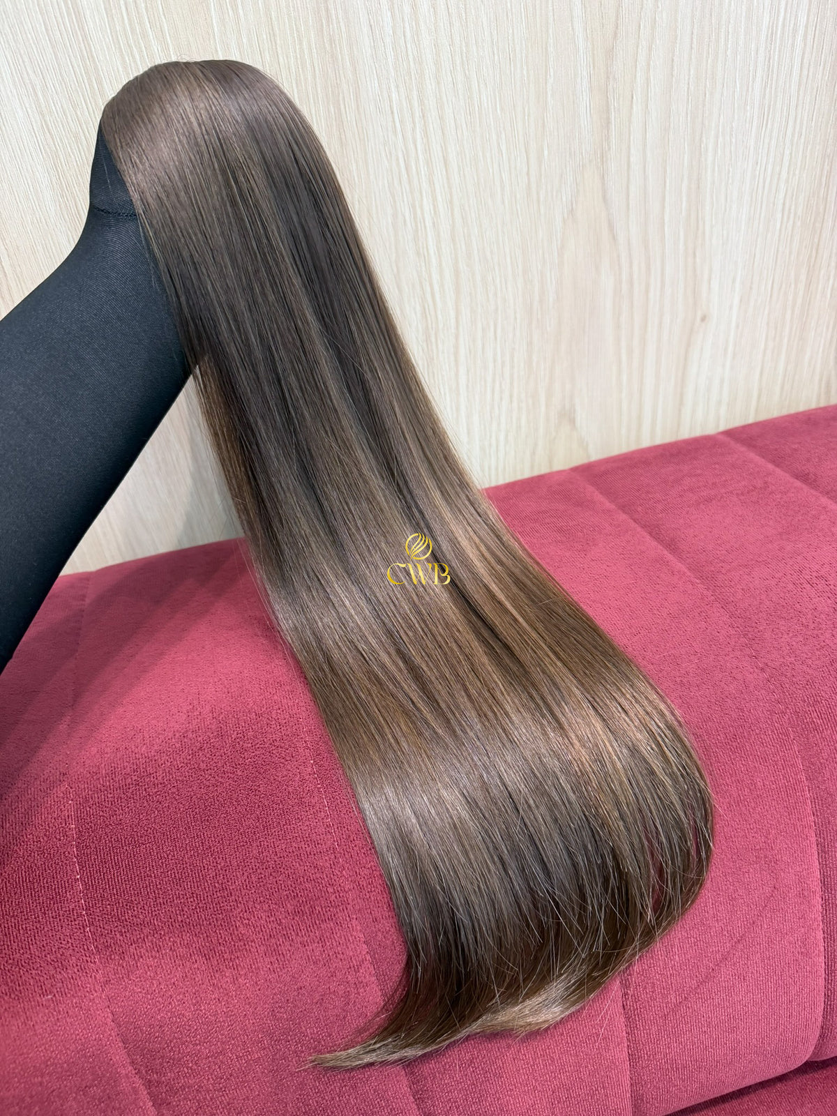 Cabelo Loiro Natural Escuro 56cm 87g Brasileiro do Sul
