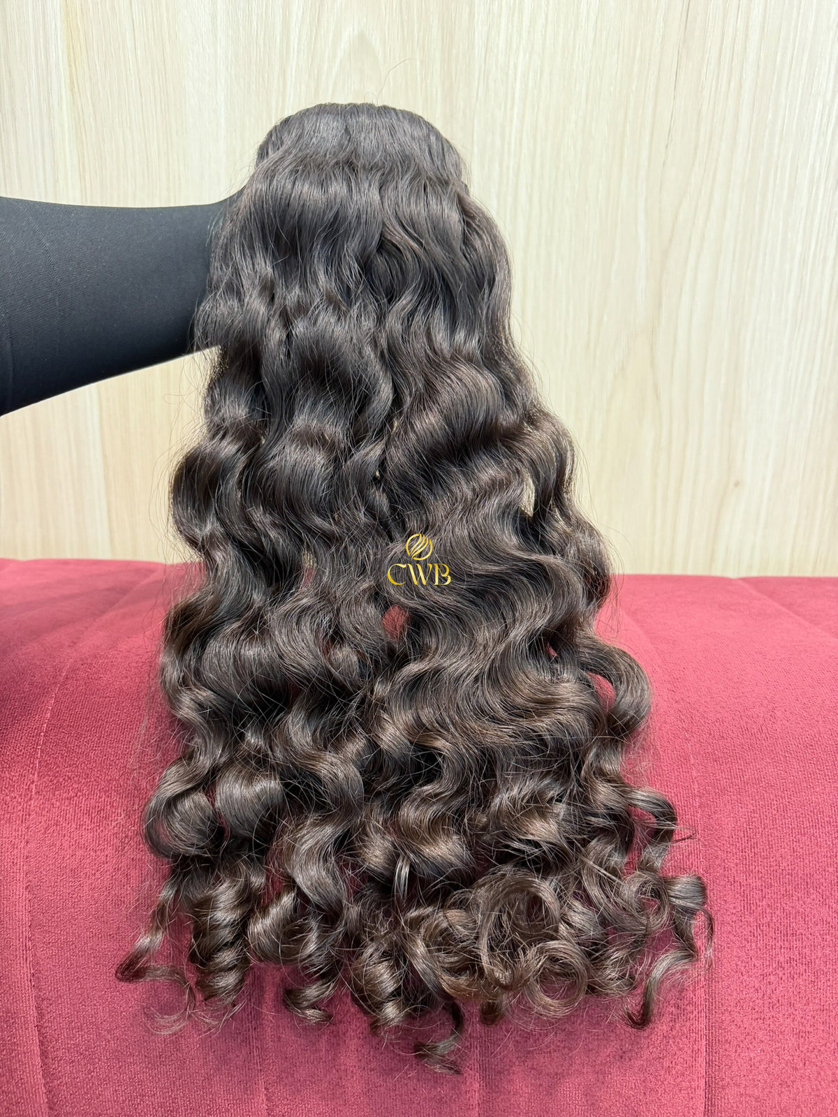 Cabelo Castanho Natural Escuro 50cm 126g Brasileiro do Sul