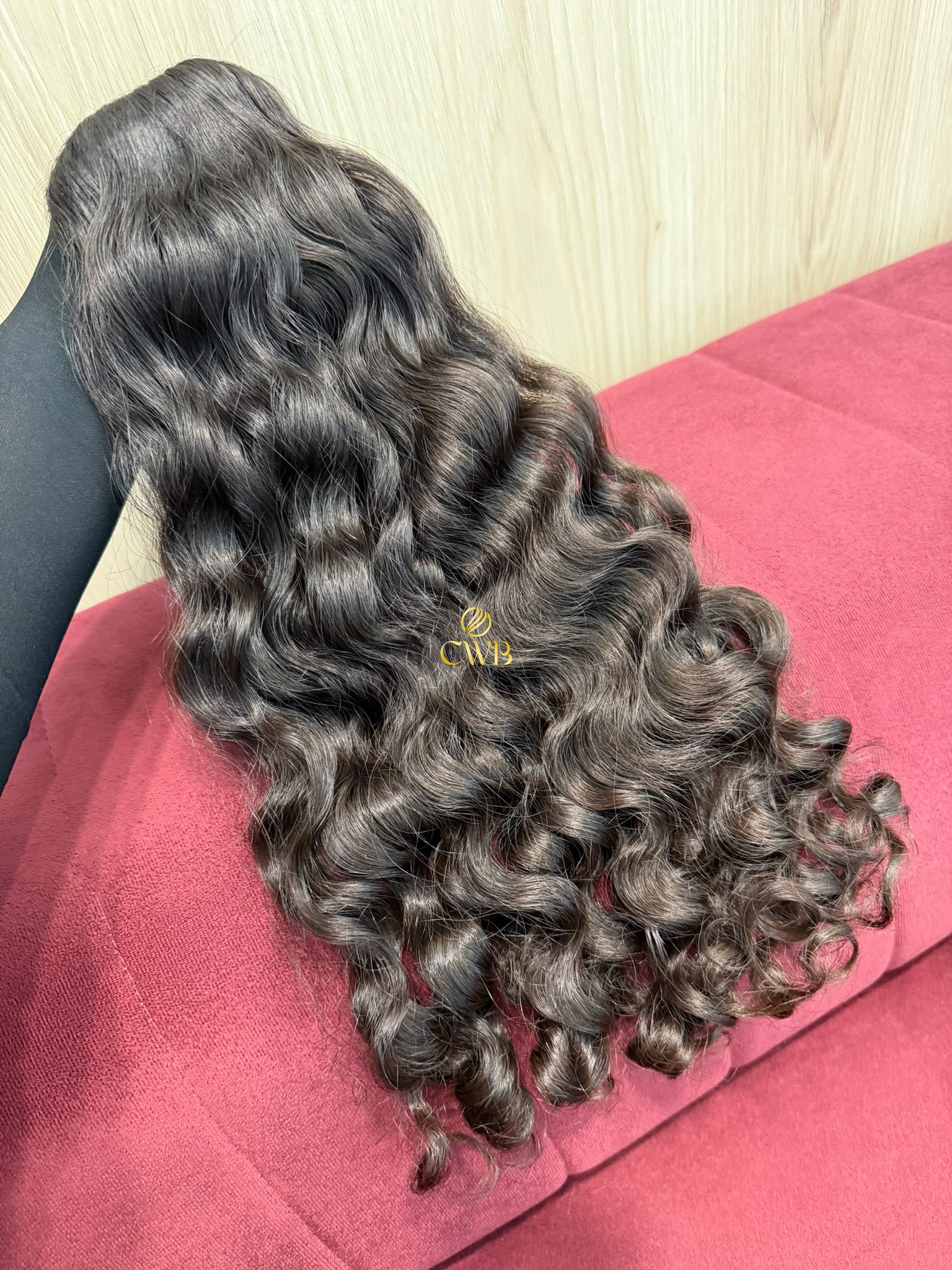 Cabelo Castanho Natural Escuro 50cm 126g Brasileiro do Sul