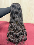 Cabelo Castanho Natural Escuro 58cm 174g Brasileiro do Sul