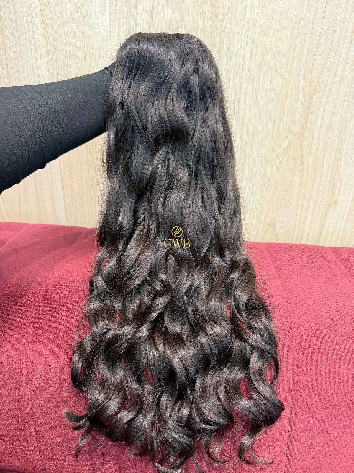 Cabelo Castanho Natural Escuro 58cm 174g Brasileiro do Sul