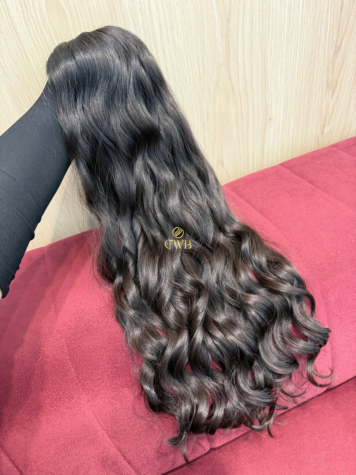 Cabelo Castanho Natural Escuro 58cm 174g Brasileiro do Sul