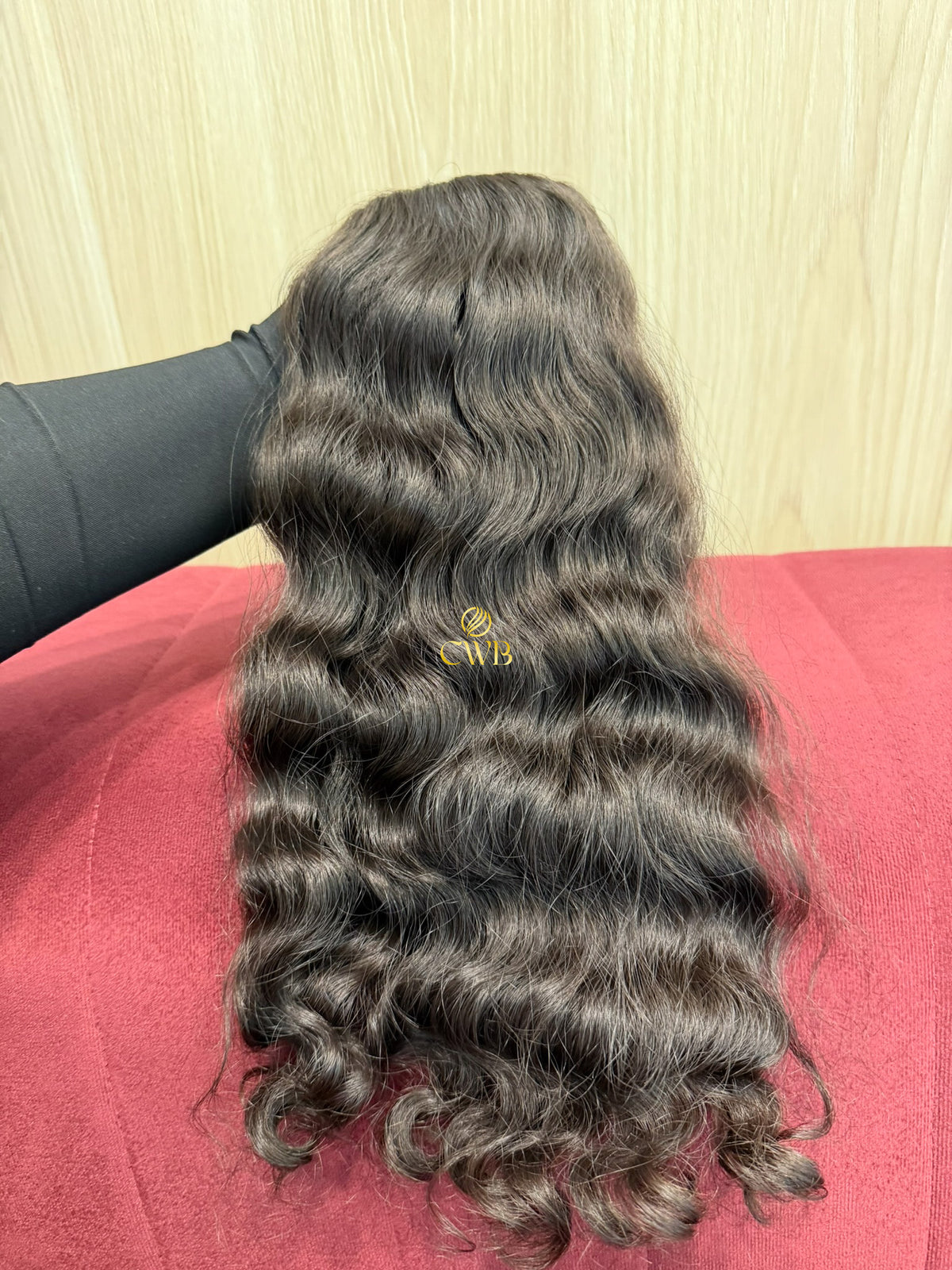 Cabelo Castanho Natural Escuro 44cm 118g Brasileiro do Sul