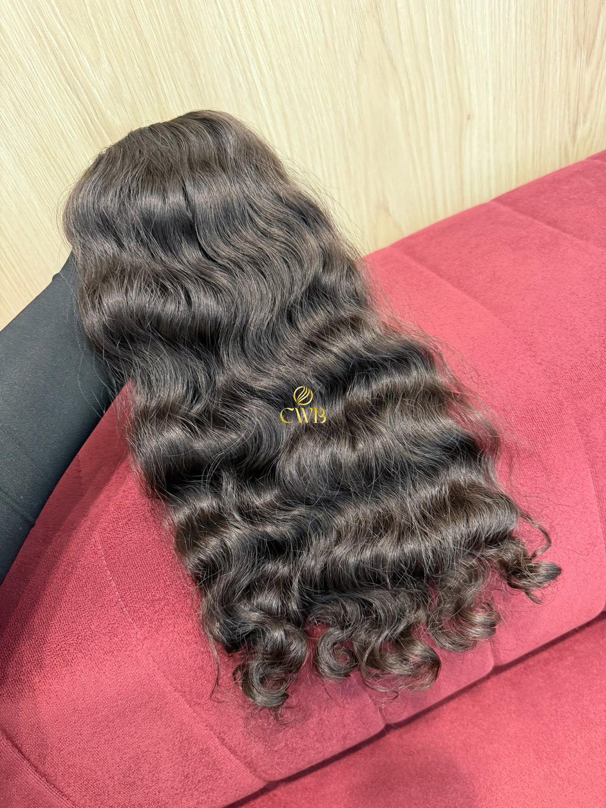 Cabelo Castanho Natural Escuro 44cm 118g Brasileiro do Sul