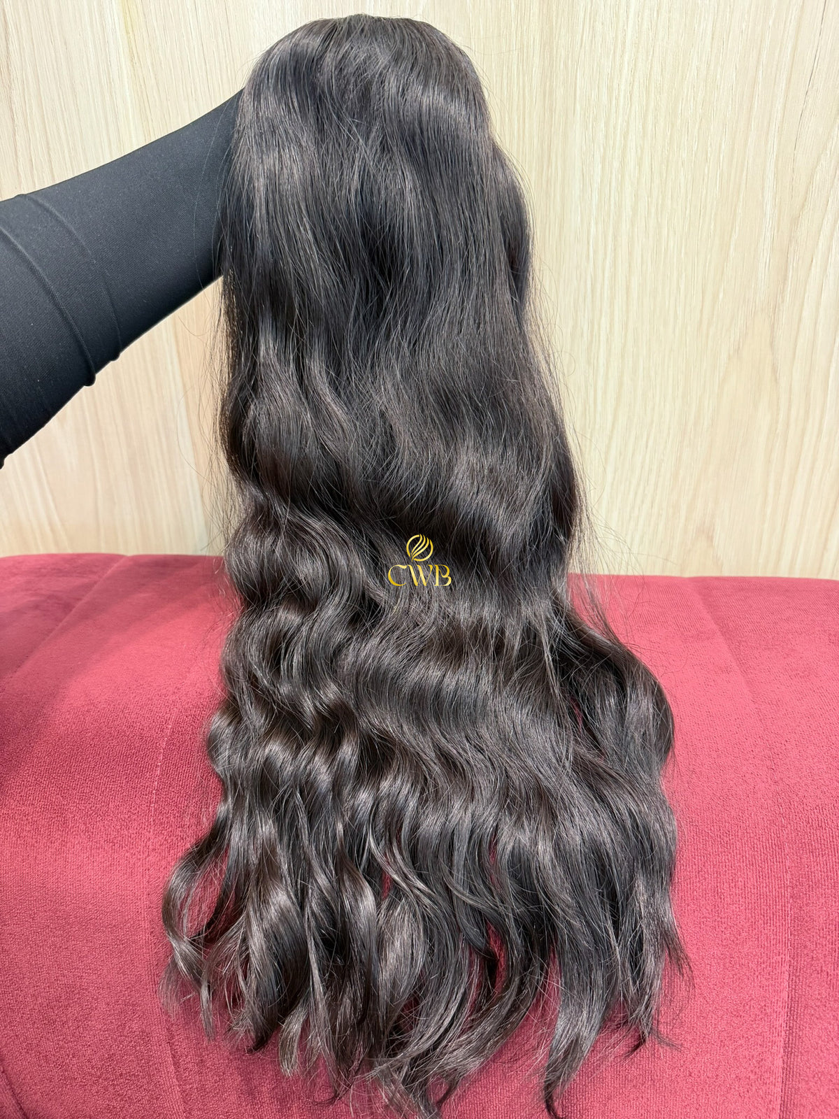 Cabelo Castanho Natural Médio 62cm 191g Brasileiro do Sul