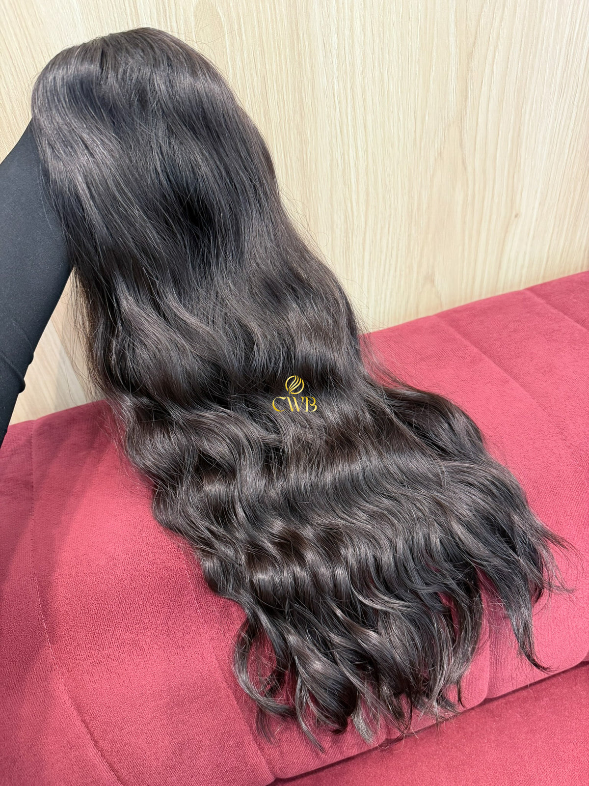 Cabelo Castanho Natural Médio 62cm 191g Brasileiro do Sul