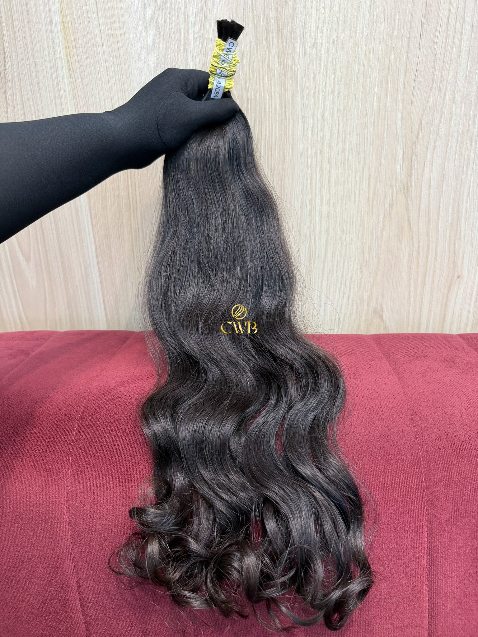 Cabelo Castanho Natural Médio 56cm 91g Brasileiro do Sul