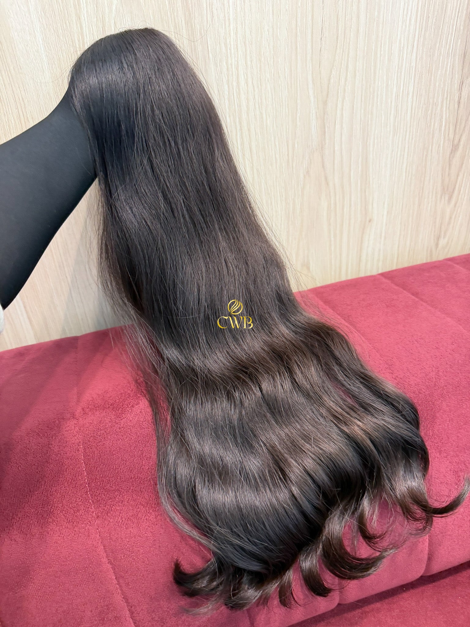 Cabelo Castanho Natural Médio 66cm 136g Brasileiro do Sul