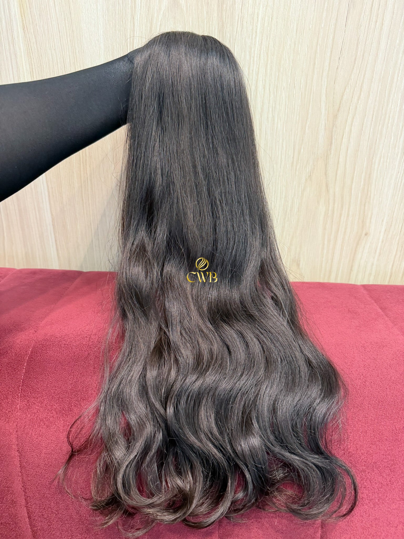 Cabelo Castanho Natural Médio 60cm 134g Brasileiro do Sul