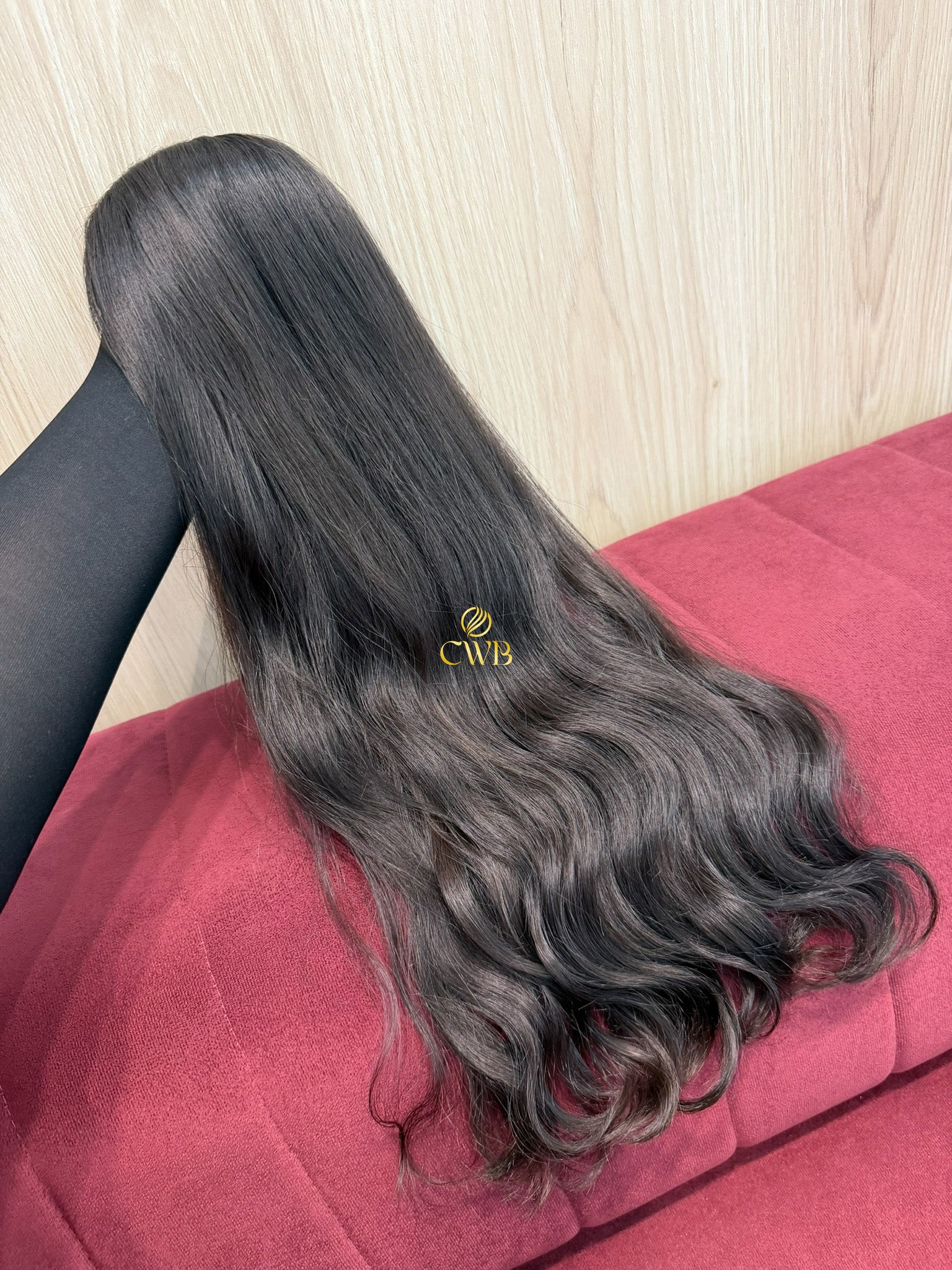Cabelo Castanho Natural Médio 60cm 134g Brasileiro do Sul