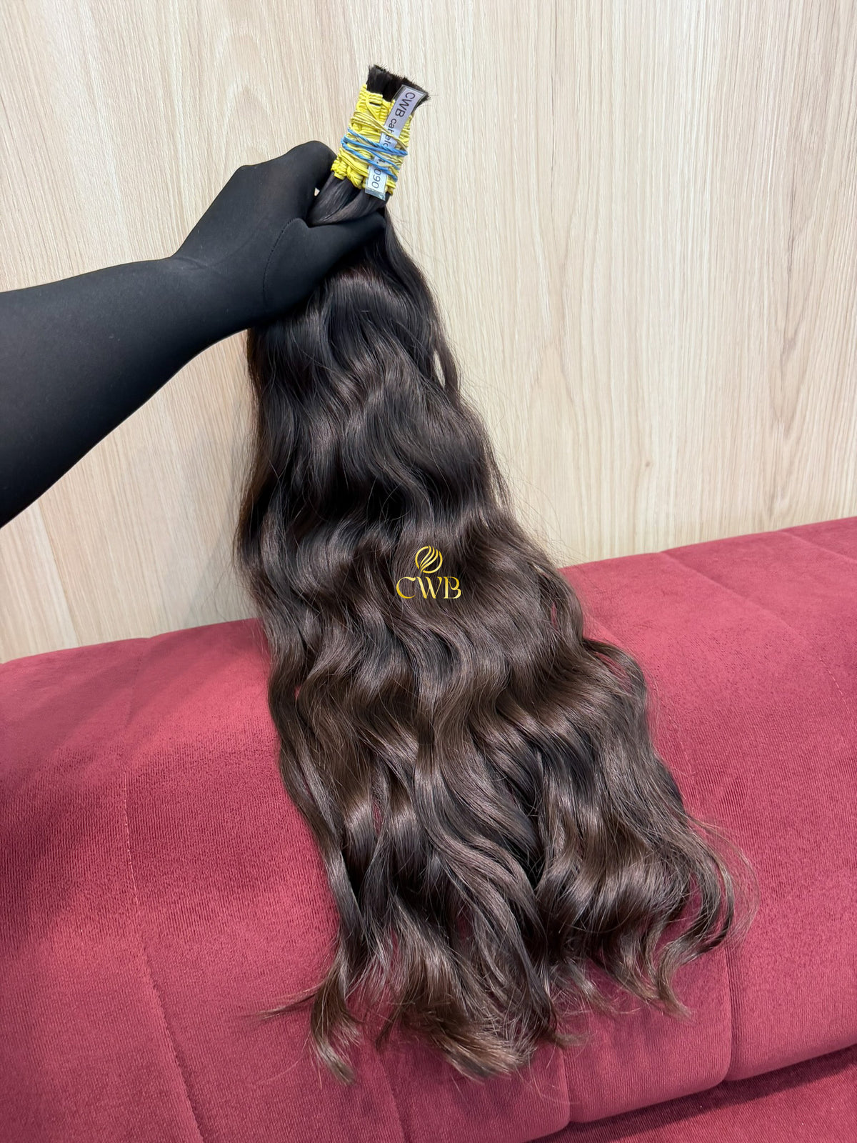 Cabelo Castanho Natural Médio 60cm 219g Brasileiro do Sul