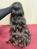 Cabelo Castanho Natural Médio 60cm 219g Brasileiro do Sul