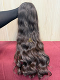 Cabelo Castanho Natural Médio 65cm 229g Brasileiro do Sul