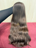 Cabelo Castanho Natural Claro 60cm 210g Brasileiro do Sul