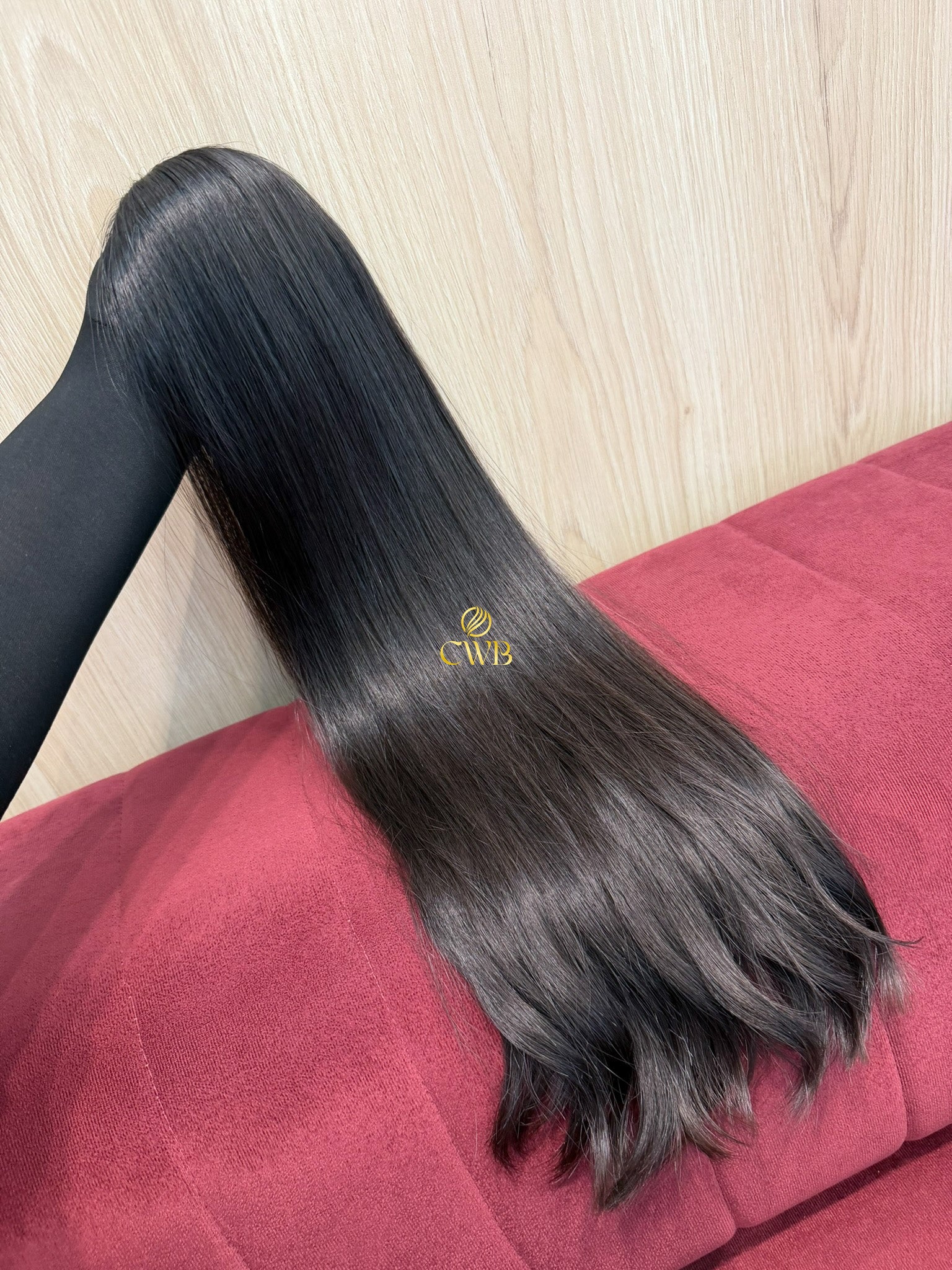 Cabelo Castanho Natural Médio 62cm 131g Brasileiro do Sul