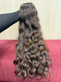 Cabelo Castanho Natural Claro 64cm 163g Brasileiro do Sul