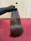 Cabelo Castanho Natural Claro 44cm 64g Brasileiro do Sul