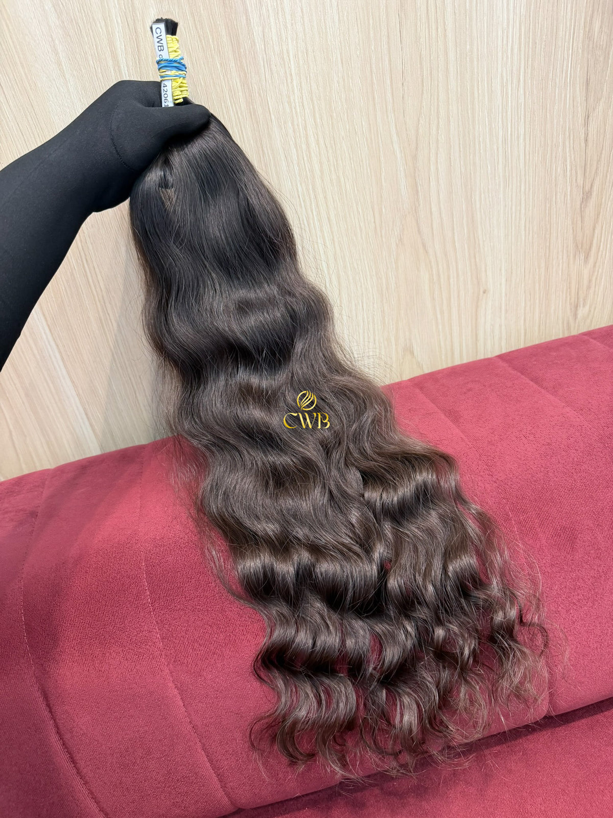 Cabelo Castanho Natural Claro 64cm 83g Brasileiro do Sul