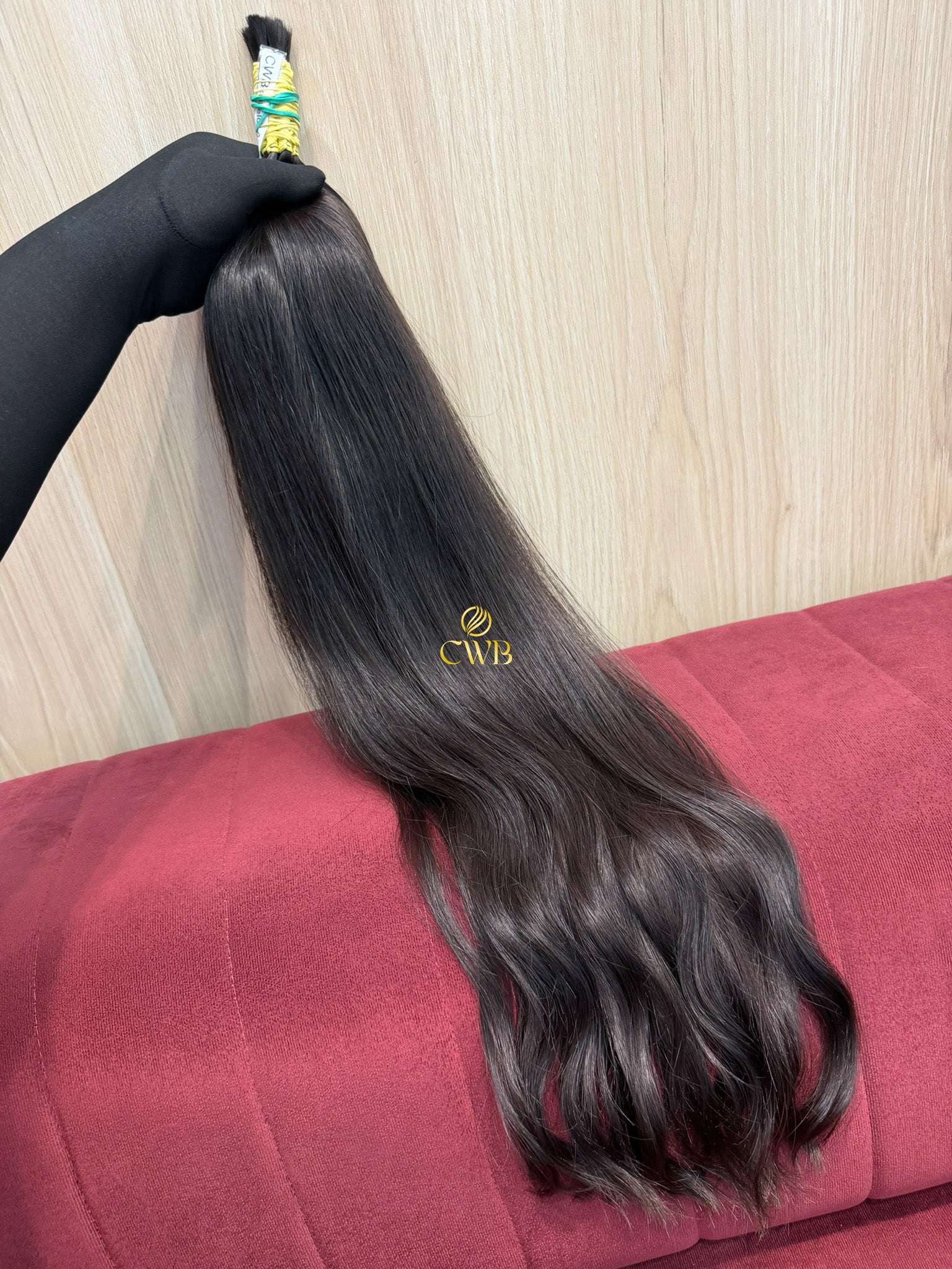 Cabelo Castanho Natural Médio 70cm 114g Brasileiro do Sul