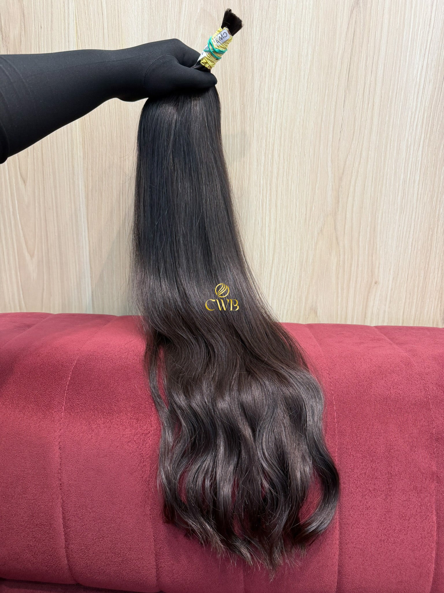 Cabelo Castanho Natural Médio 70cm 114g Brasileiro do Sul