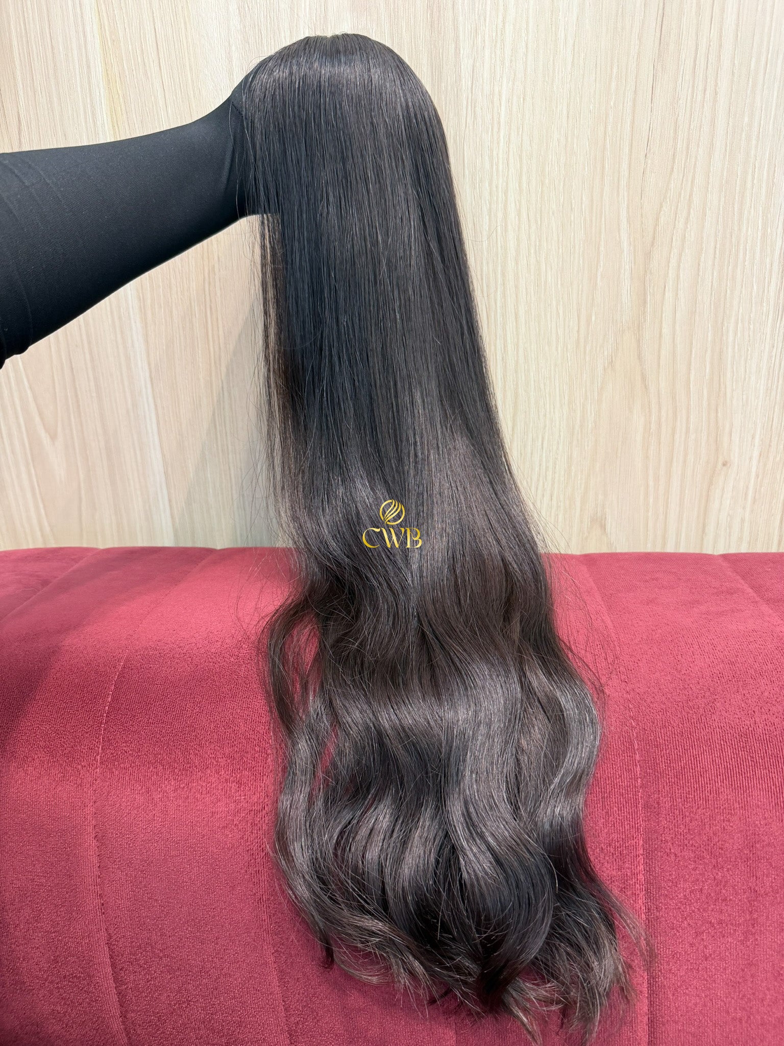 Cabelo Castanho Natural Médio 70cm 114g Brasileiro do Sul