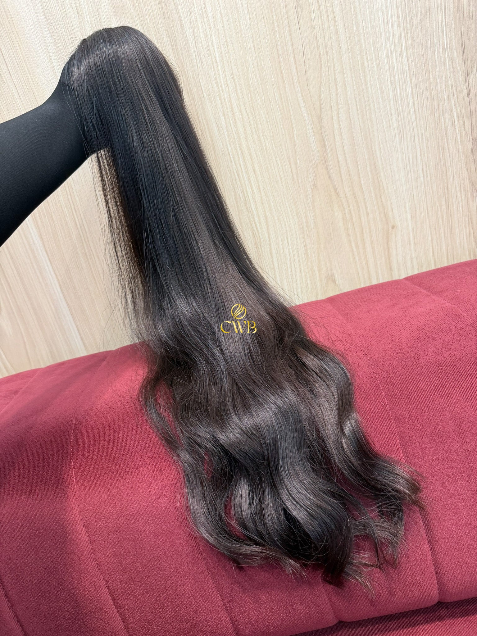Cabelo Castanho Natural Médio 70cm 114g Brasileiro do Sul