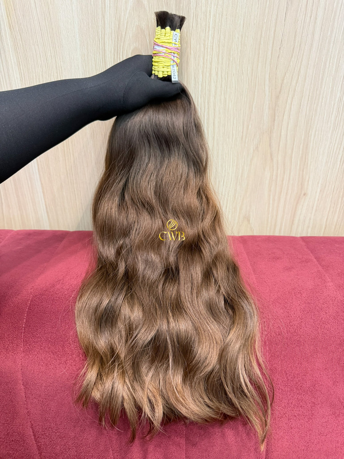 Cabelo Loiro Natural Médio 57cm 270g Brasileiro do Sul