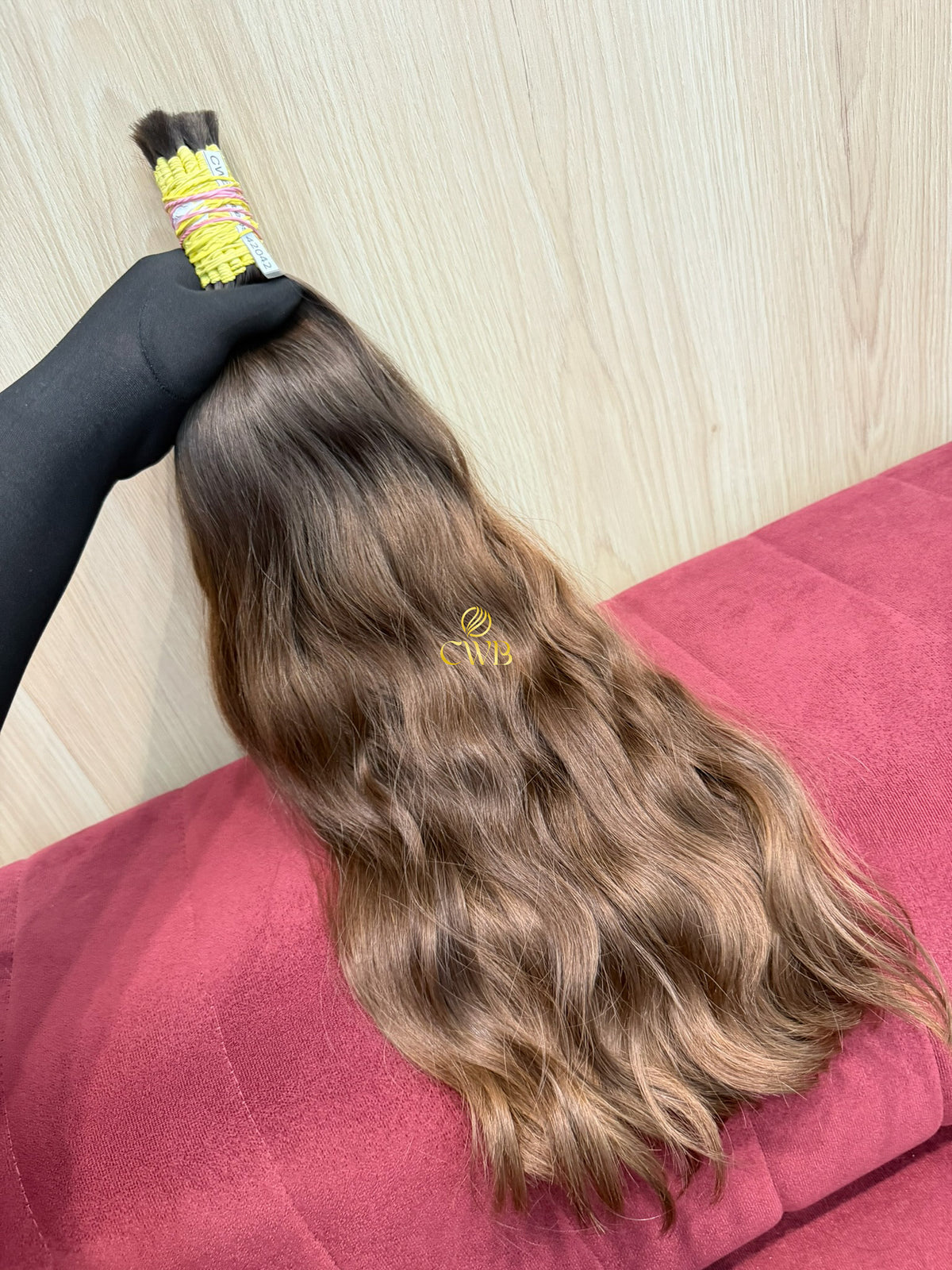 Cabelo Loiro Natural Médio 57cm 270g Brasileiro do Sul