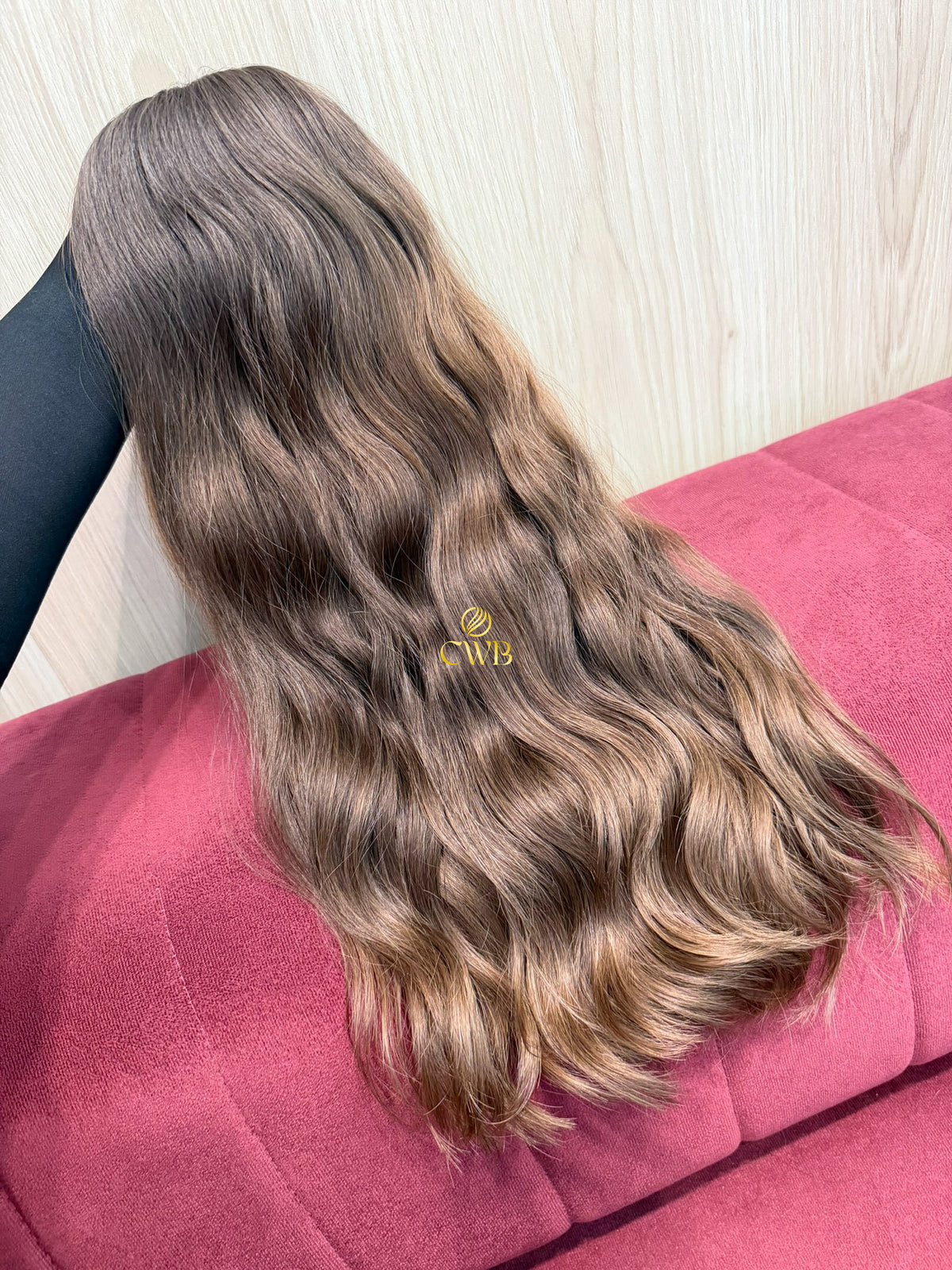 Cabelo Loiro Natural Médio 57cm 270g Brasileiro do Sul