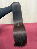 Cabelo Castanho Natural Claro 64cm 76g Brasileiro do Sul