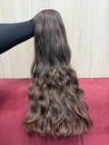 Cabelo Castanho Natural Claro 57cm 114g Brasileiro do Sul